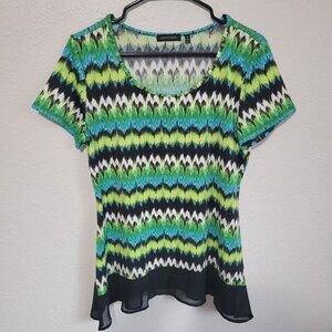 Notations Women's Short Sleeve Tunic